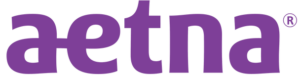 aetna in network drug rehab coverage purple logo